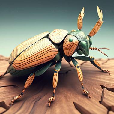 3D model Cicindela soluta (STL)